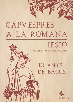  S’ANUL·LA EL MERCAT ROMÀ DE IESSO PERÒ ES MANTENEN ELS CAPVESPRES