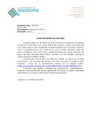S'APROVA INICIALMENT EL PLA PARCIAL DEL SECTOR SUD-8 DE GUISSONA
