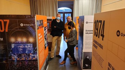 S'INAUGURA L'EXPOSICIÓ "60 ANYS DE LLUITA I COMPROMÍS"