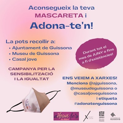 S'INICIA UNA NOVA CAMPANYA PER A LA IGUALTAT