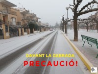 S'INICIEN LES MESURES PREVENTIVES PER EVITAR PLAQUES DE GEL A LA VILA