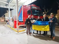 TONES DE SOLIDARITAT SURTEN EN CAMIÓ DE GUISSONA CAP A POLÒNIA