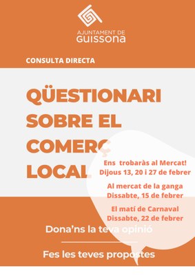 TUPERDEMOCRÀTIC SOBRE EL COMERÇ LOCAL